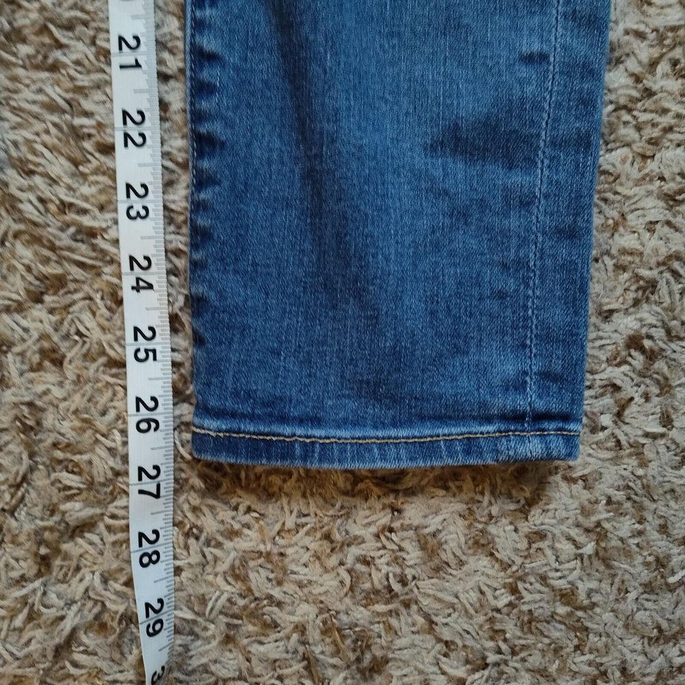 7 For All Mankind Josefina Skinny Boyfriend Women Sz 24 Stretch Jeans - Picture 9 of 12